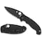 Spyderco 2024 Spyderco Manix 2 Xl G-10 Black Black Blade Plain SPY-C95GPBBK2 - alternate 1
